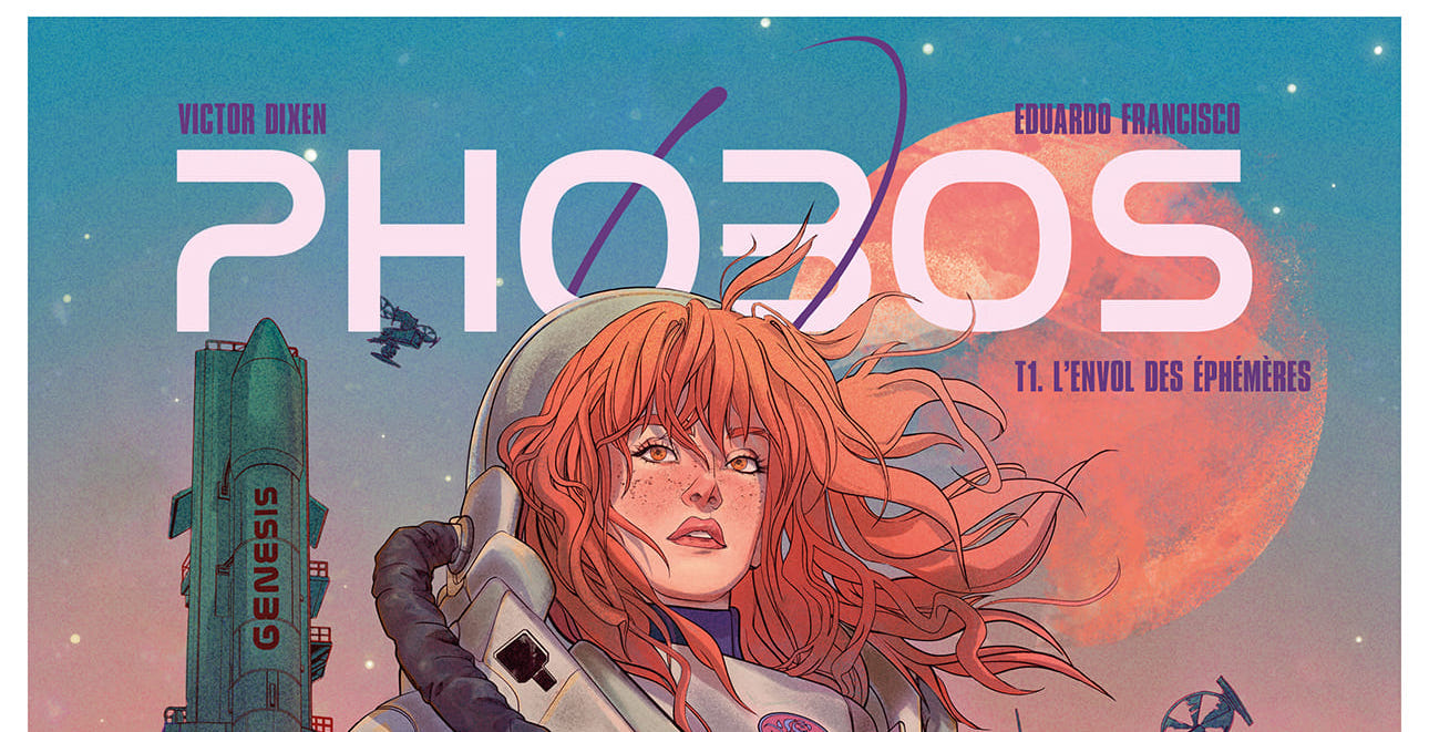 La magnifique couverture de la BD Phobos révélée au grand jour !